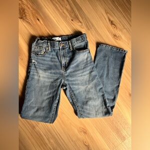 Kids size 14 husky old navy straight leg jeans
